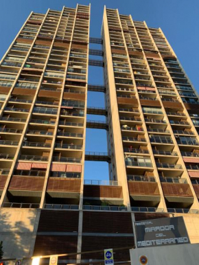 apartamento con vista al mar y montaña
